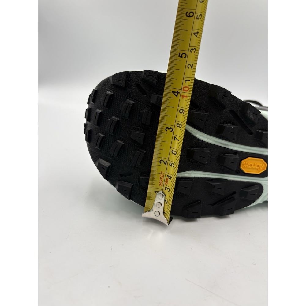 Topo Athletic Vista Mens Trail Running Sneakers Black Grey Size 9 Vibram Sole - Picture 10 of 11
